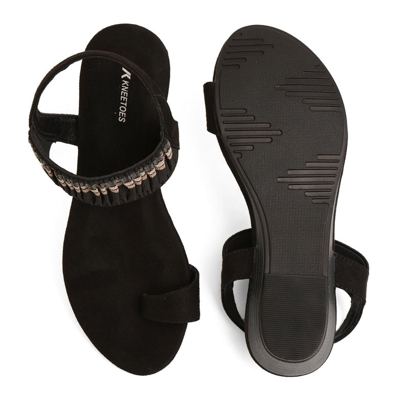 Amara - Black Sandals