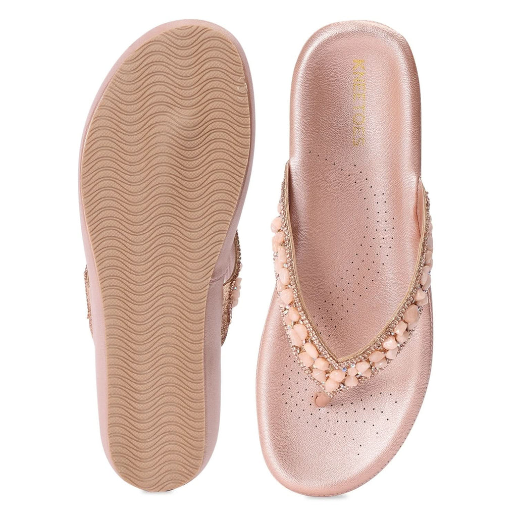 Crystal - Rose Gold Wedges