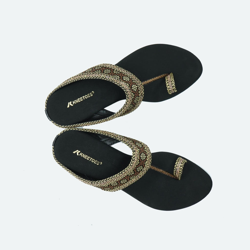 Shravya - Black Block Heels