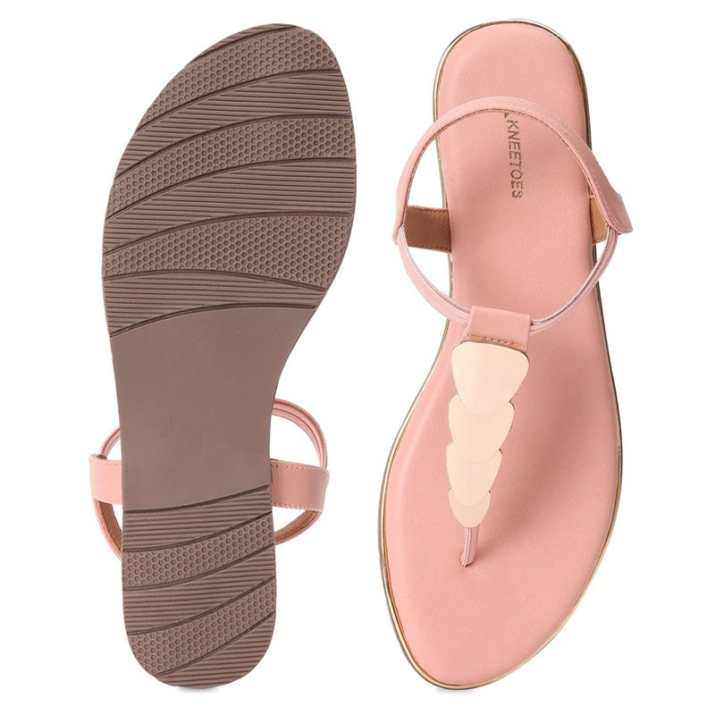 Bella - Blush Pink Thong Sandals
