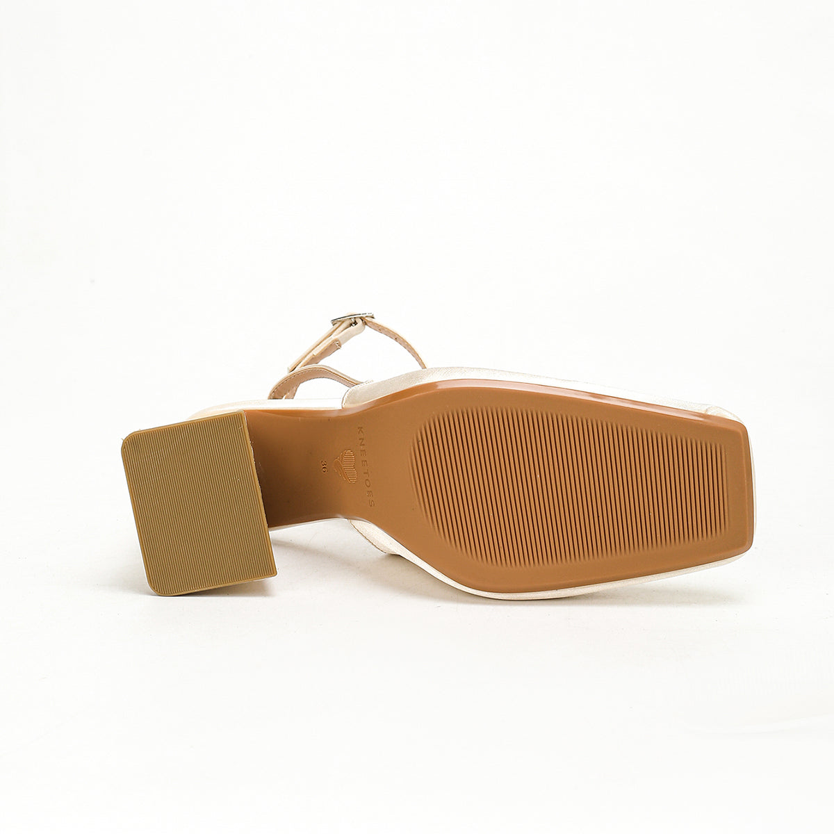 Madison -Ivory Block Heels