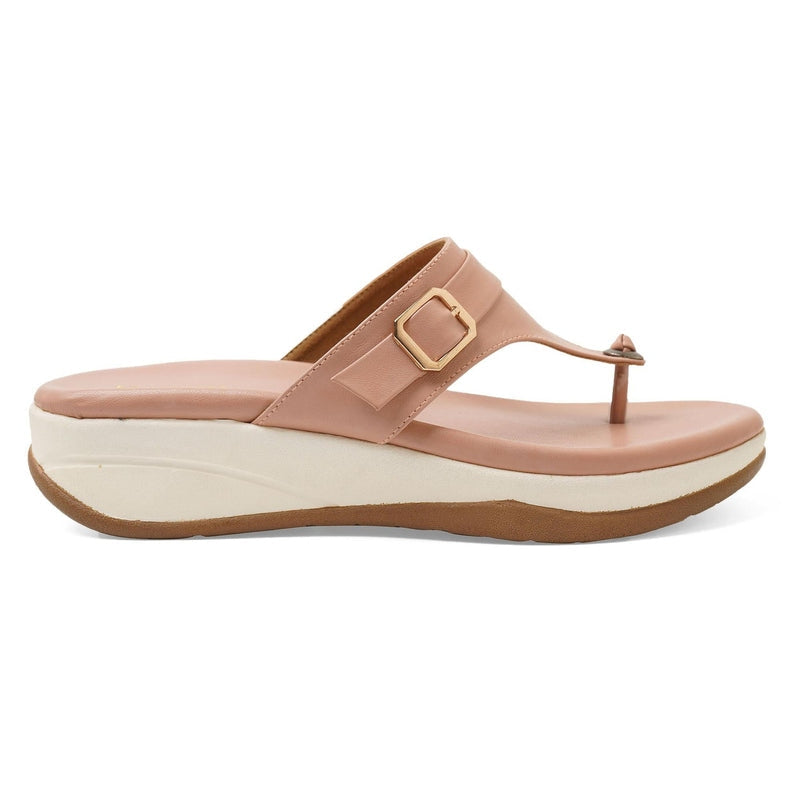Briony - Peach Slip-Ons