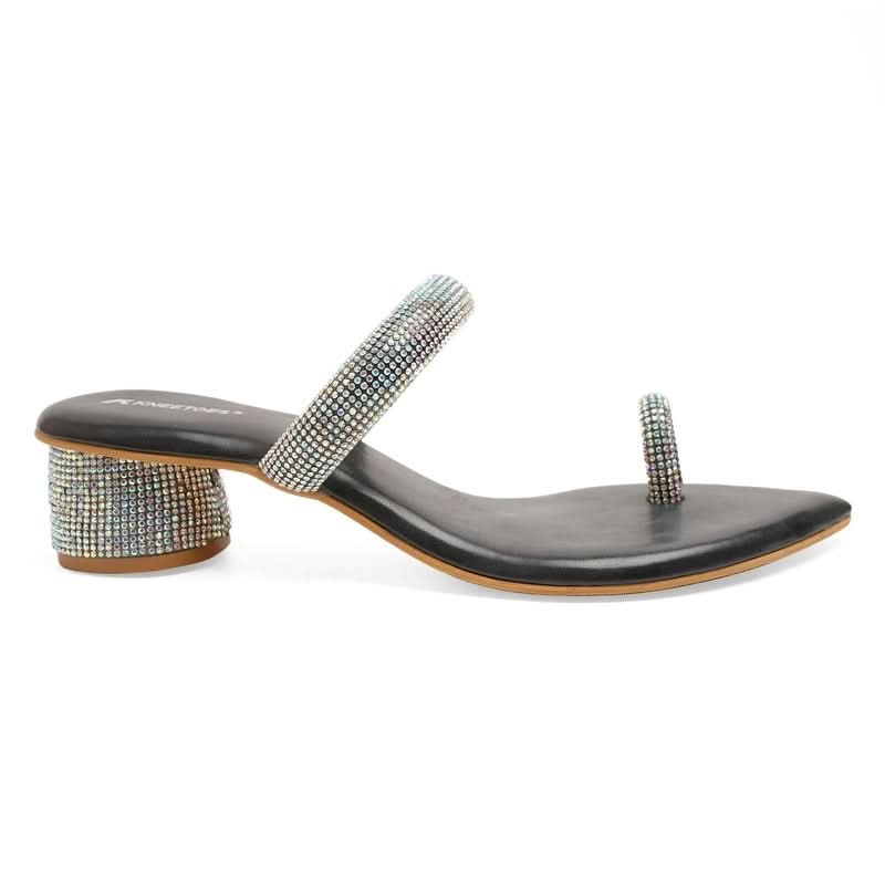 Mirayae - Black Cylindrical Heels