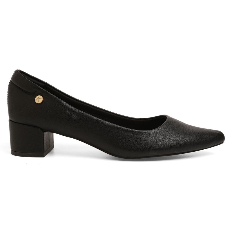 Maddie - Black Block Heels