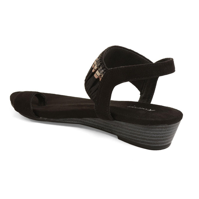 Amara - Black Sandals
