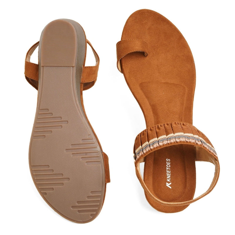 Amara - Brown Sandals