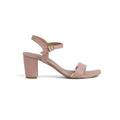 Mila - Pink Block Heels
