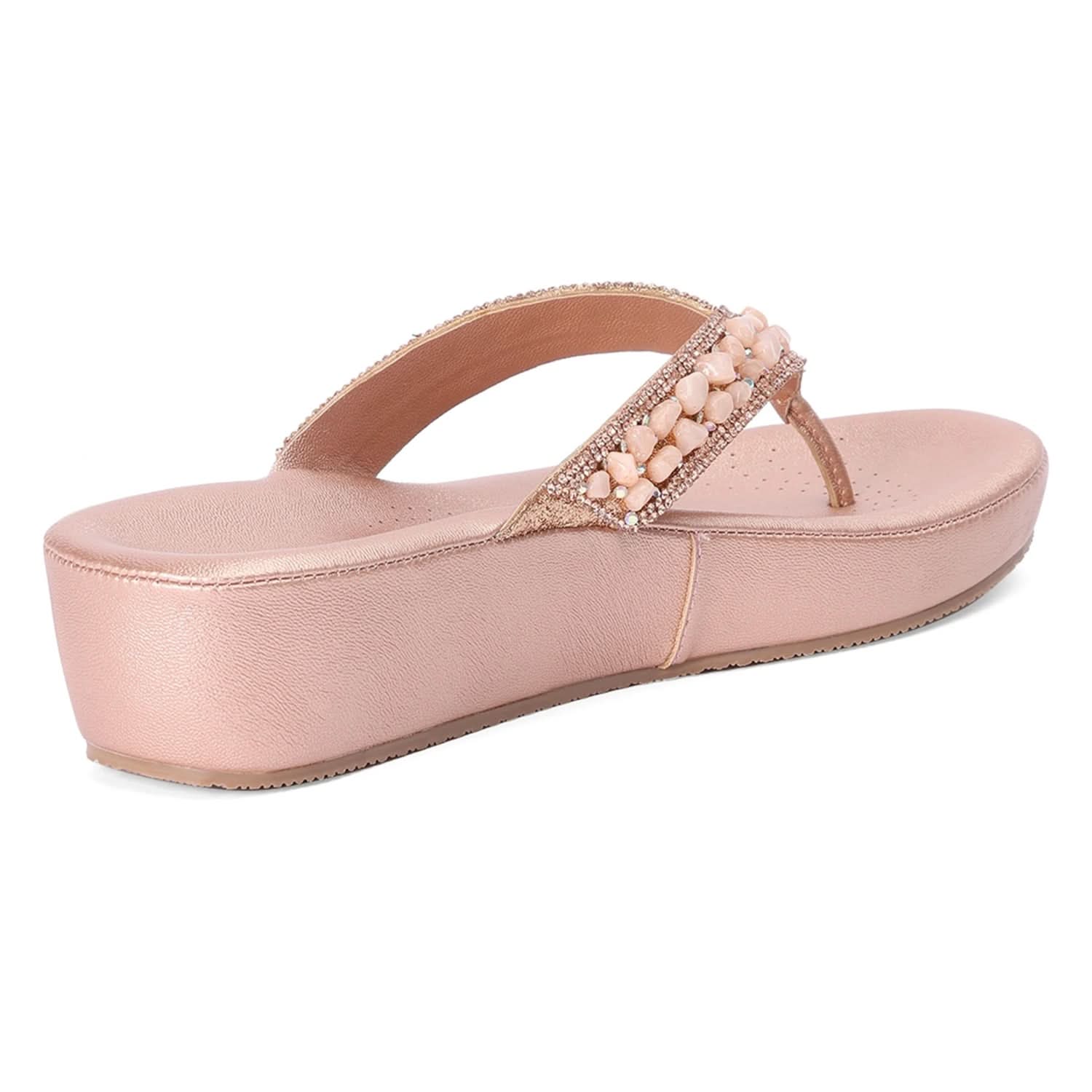 Crystal - Rose Gold Wedges