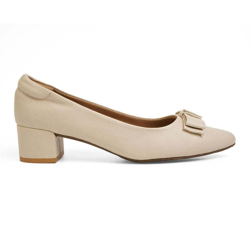 Mercia - Off-White Heels