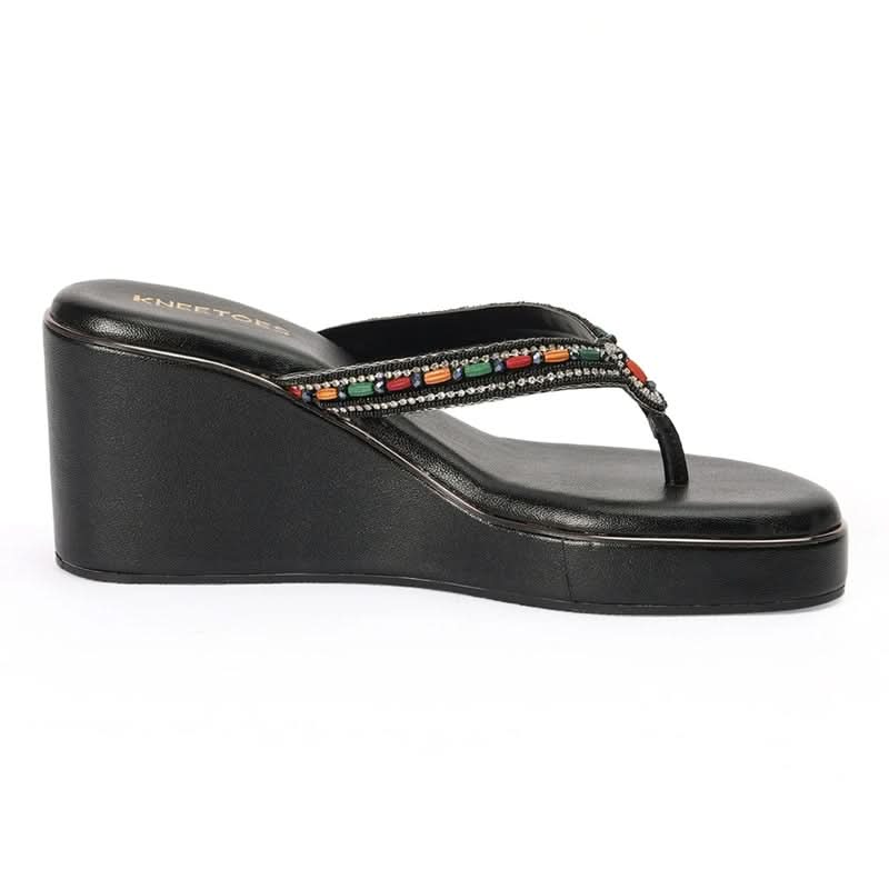 Lunara - Black Wedges