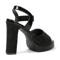Campbell - Black Block Heels