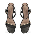 Mila - Black Block Heels