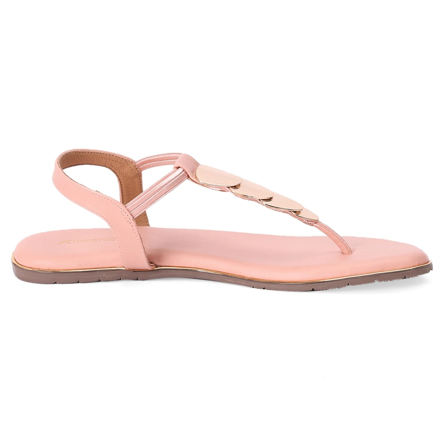 Bella - Blush Pink Thong Sandals