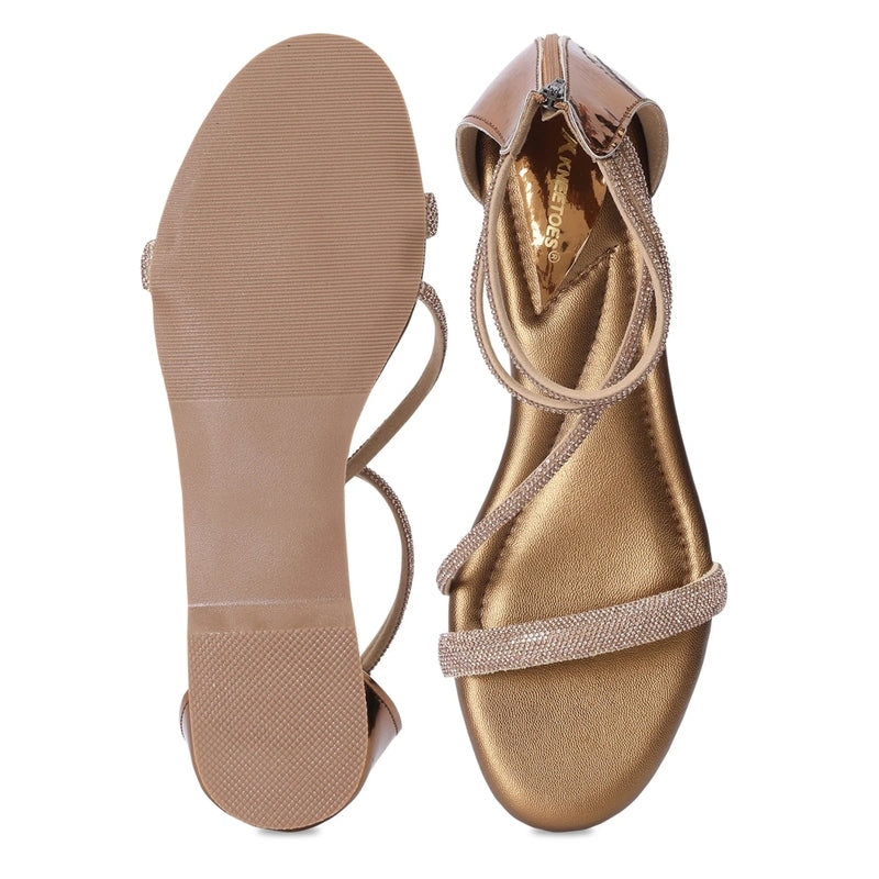 Solana- Bronz Sandals