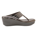 Shynara - Grey Thong Wedges