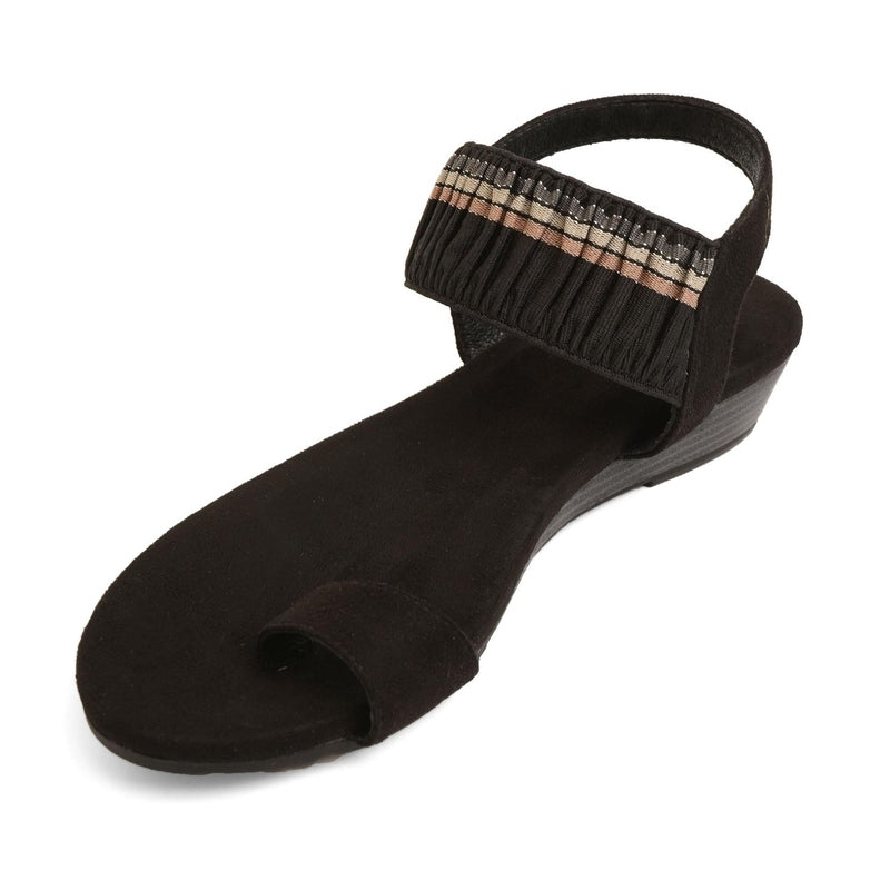Amara - Black Sandals