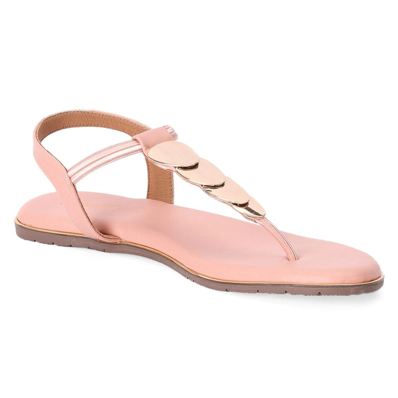 Bella - Blush Pink Thong Sandals