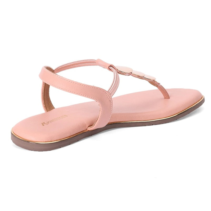 Bella - Blush Pink Thong Sandals